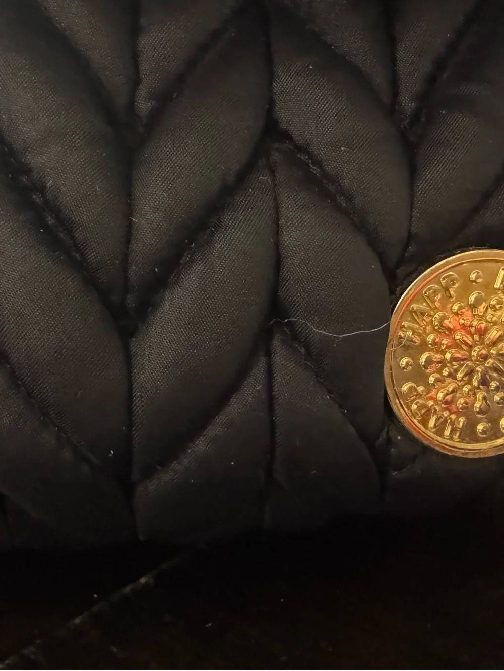 HAPP Brand Black Diaper Bag